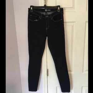 Dark wash denim jeans